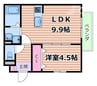 阪急千里線/吹田駅 徒歩6分 1階 建築中 1LDKの間取り