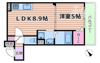 間取図 東海道本線<琵琶湖線・JR京都線>/吹田駅 徒歩26分 2階 1年未満