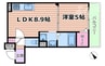 東海道本線<琵琶湖線・JR京都線>/吹田駅 徒歩26分 2階 1年未満 1LDKの間取り