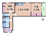 東海道本線<琵琶湖線・JR京都線>/吹田駅 徒歩26分 2階 1年未満 2LDKの間取り