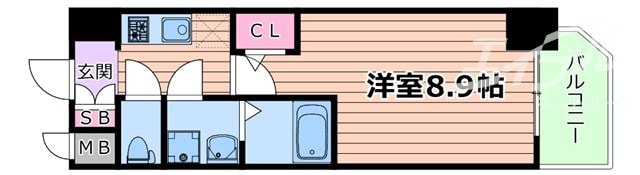 間取り図 阪急京都線/上新庄駅 徒歩5分 15階 1年未満
