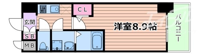 間取り図 阪急京都線/上新庄駅 徒歩5分 14階 1年未満