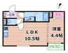 阪急千里線/豊津駅 徒歩7分 2階 建築中 1LDKの間取り