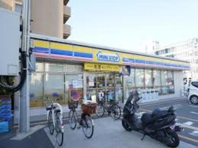 ミニストップ吹田南金田店(コンビニ)まで207m※ミニストップ吹田南金田店 おおさか東線/南吹田駅 徒歩9分 2階 建築中