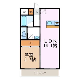 間取図 KFTマンション