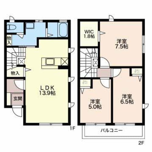 間取り図 フォーレスモコII