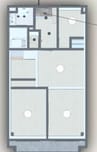 シャルマンMY 2LDKの間取り