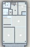 シャルマンMY 2LDKの間取り