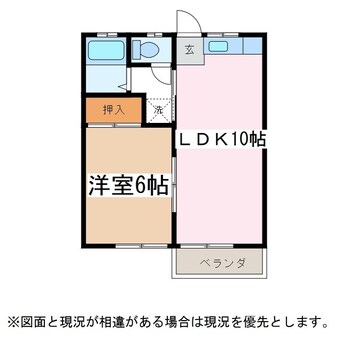 間取図 コーポ増田