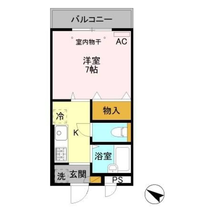 間取図 おおみなみアパート