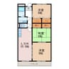 Limpia Garden Square 3LDKの間取り