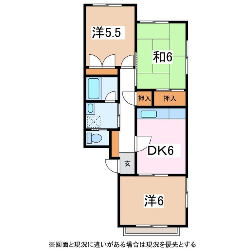 間取図 金井マンションＡ棟