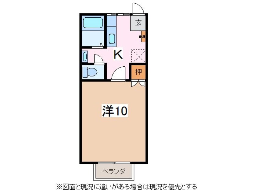 間取図 エスポワールエドーI