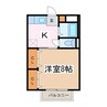 Surplus One MARUI 1Kの間取り