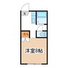 フォーブルT 1Kの間取り