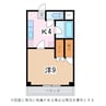 レジデンス赤羽 1Kの間取り