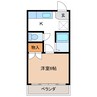 ハイツＫ 1Kの間取り