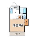 メラベルデＳの間取図