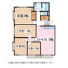 メゾン若宮Ａ 4LDKの間取り