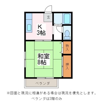 間取図 ＬＡＰＬＡＣＥ神戸Ｂ