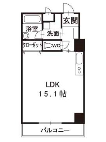 間取図 セリシア蟻ヶ崎