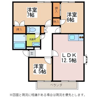 間取図 モクハウスタウンA