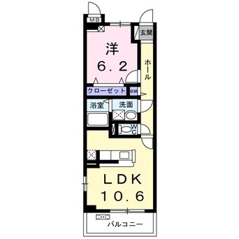 間取図 サニープレイス庄内