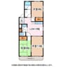 アルピナ元町 3LDKの間取り