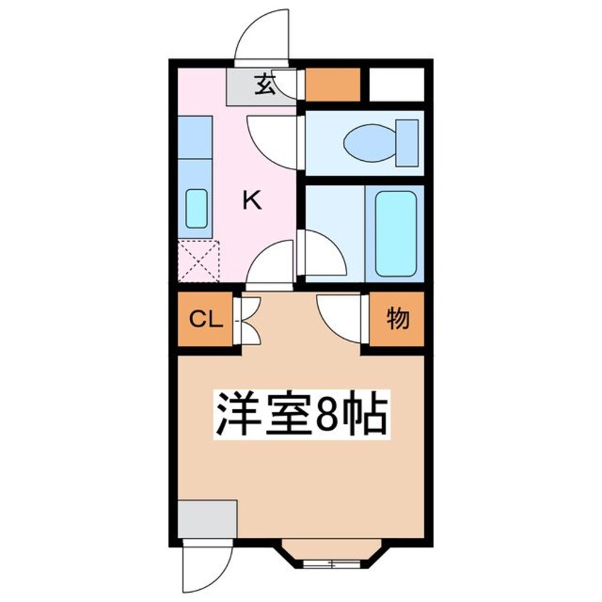 間取図 アップルズＨ