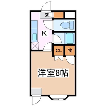 間取図 アップルズＮ