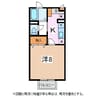アネックス笠原 1Kの間取り