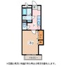 ロイヤルＭ橋詰 1Kの間取り