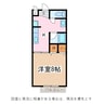 ライトクルー 1Kの間取り