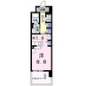 深志M.Oマンション 1Kの間取り