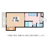 ベルフルール寿 1Kの間取り