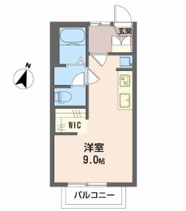 間取り図 フレグランスランドＣ