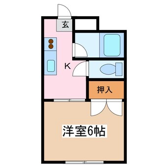 間取図 コーポ相沢