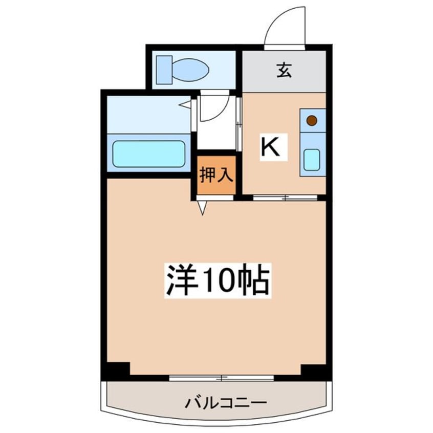 間取図 ロワール中央ビル