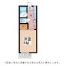 コーポ藤が丘 1Kの間取り