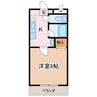 オークハイツ 1Kの間取り