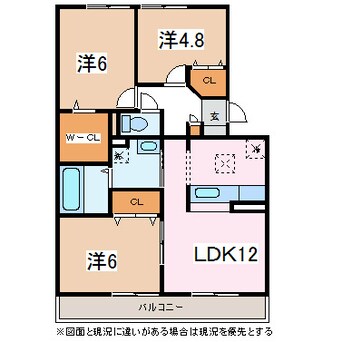 間取図 BLESTON　ARUGA