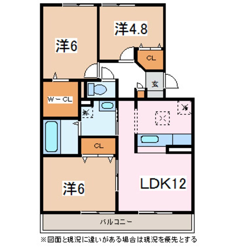 間取図 BLESTON　ARUGA