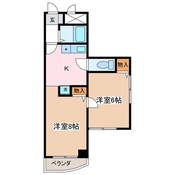 間取図 センターイン伊勢町ビル