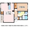 ソリッドリバーサイド松本 1LDKの間取り