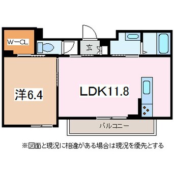 間取図 シャーメゾンロザンジュ