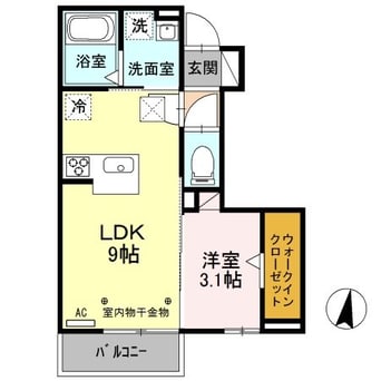 間取図 ル・クレール