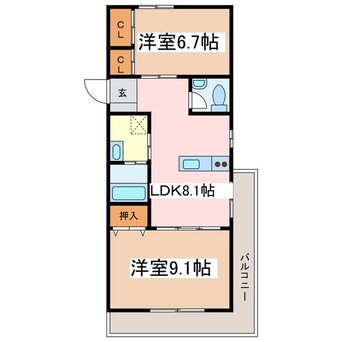 間取図 マンションチュラレ