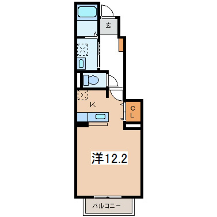 間取図 ゼファーエテルノＢ