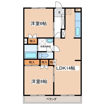 間取図 ナカタマンションナウ3