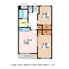 大糸線/北松本駅 徒歩12分 3階 築24年 2LDKの間取り